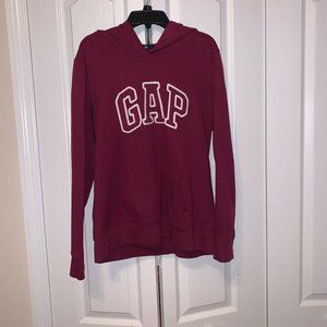 Burgundy GAP Hoodie